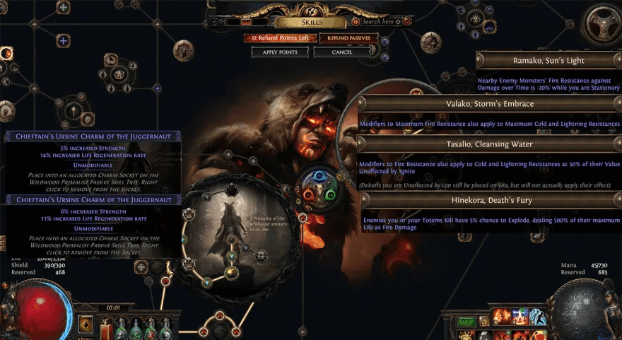 chieftain skill